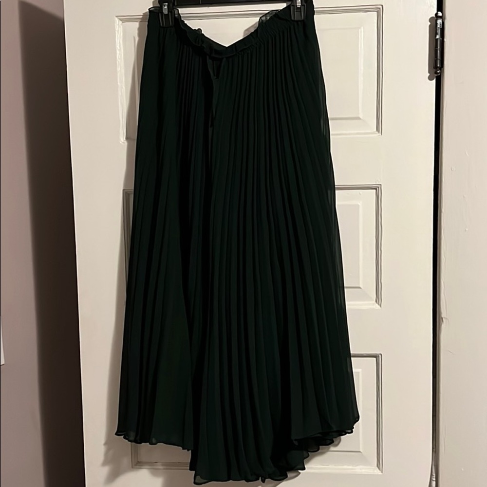 Wide leg cropped pants